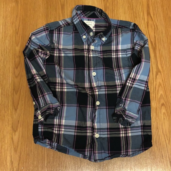 Gymboree Other - Boys plaid button down dress shirt 3T